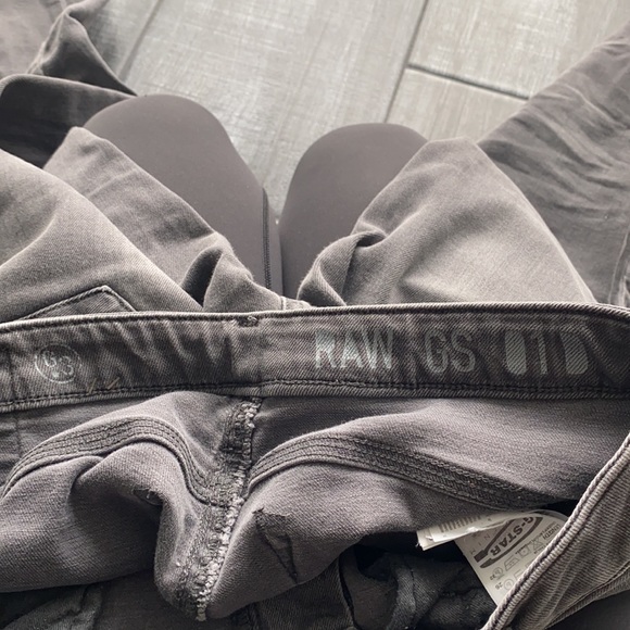 G Star Raw New Radar Skinny Gray Grey 26/32 - Picture 8 of 9